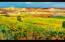 Girasoles en Nódalo (Soria)